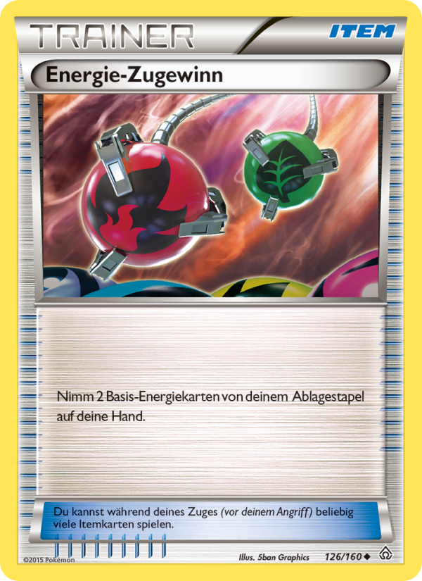 EnergieZugewinn 126 — Protoshock (German Pokémon TCG card)