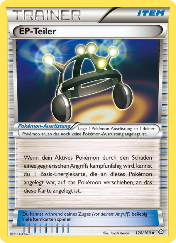EPTeiler 128 — Protoshock (German Pokémon TCG card)