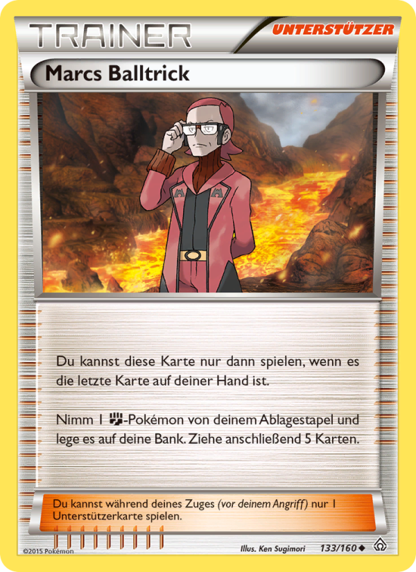 Marcs Balltrick 133 — Protoshock (German Pokémon TCG card)