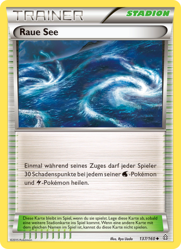 Raue See 137 — Protoshock (German Pokémon TCG card)