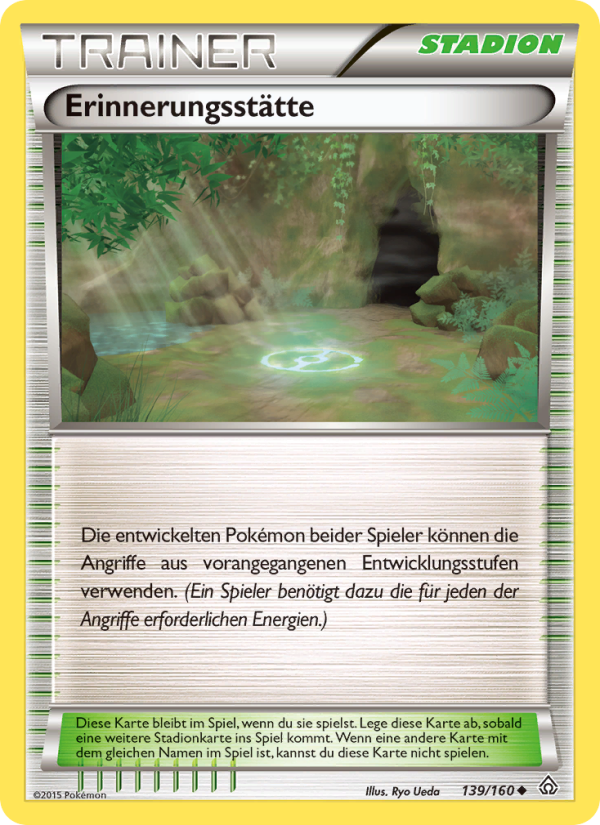 Erinnerungsstätte 139 — Protoshock (German Pokémon TCG card)