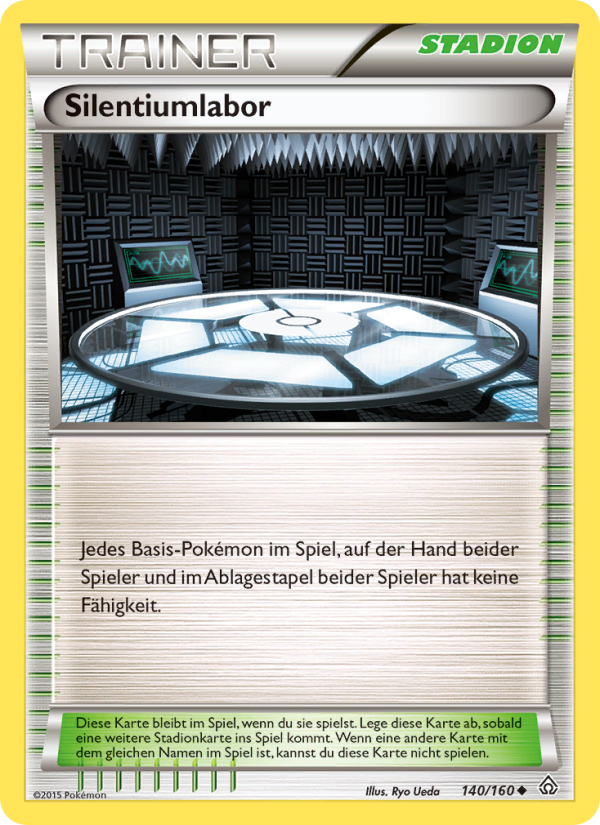 Silentiumlabor 140 — Protoshock (German Pokémon TCG card)