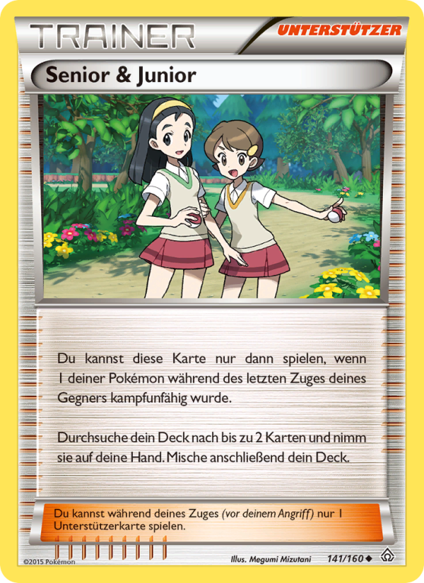Senior & Junior 141 — Protoshock (German Pokémon TCG card)