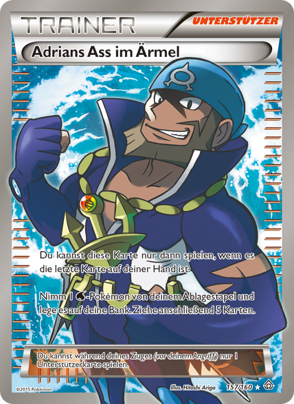 Adrians Ass im Ärmel 157 — Protoshock (German Pokémon TCG card)