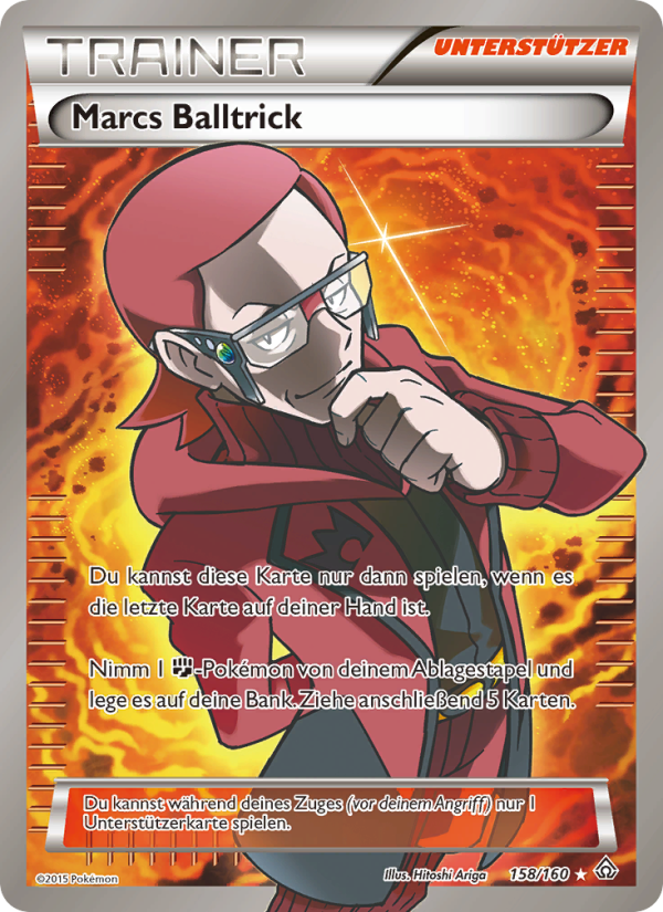 Marcs Balltrick 158 — Protoshock (German Pokémon TCG card)