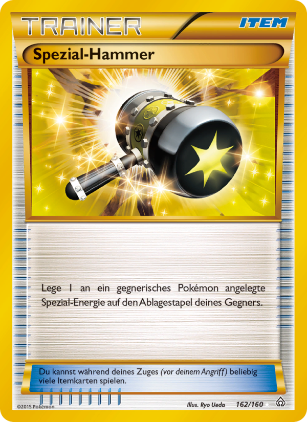 SpezialHammer 162 — Protoshock (German Pokémon TCG card)