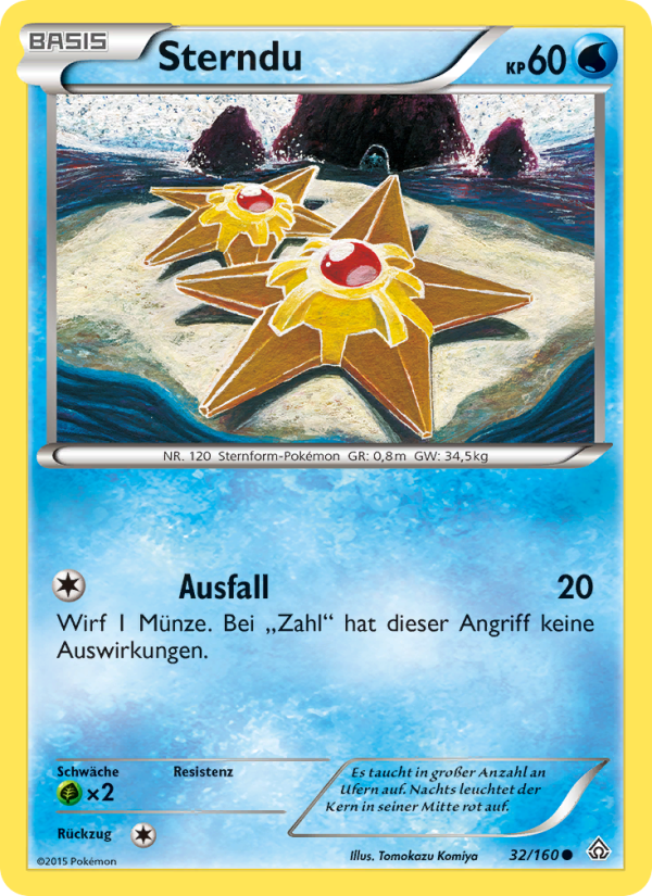Sterndu 32 — Protoshock (German Pokémon TCG card)