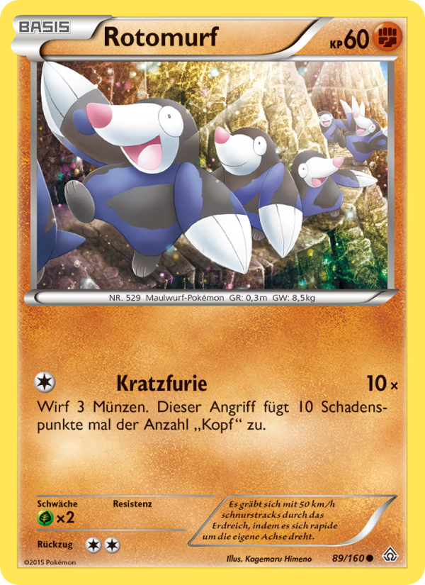 Rotomurf 89 — Protoshock (German Pokémon TCG card)