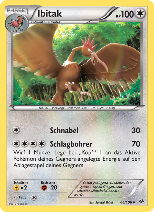 Ibitak 66 — Drachenleuchten (German Pokémon TCG card)