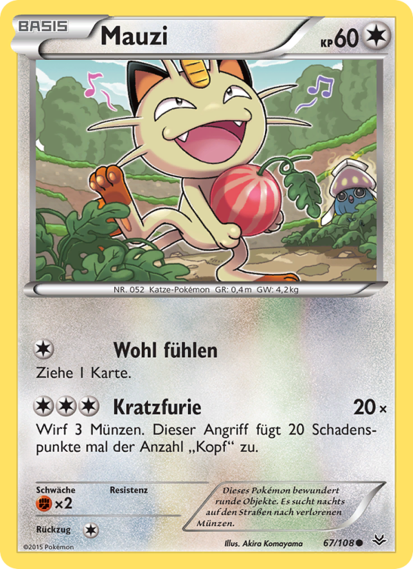 Mauzi 67 — Drachenleuchten (German Pokémon TCG card)