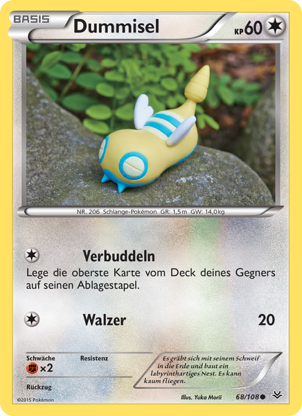 Dummisel 68 — Drachenleuchten (German Pokémon TCG card)