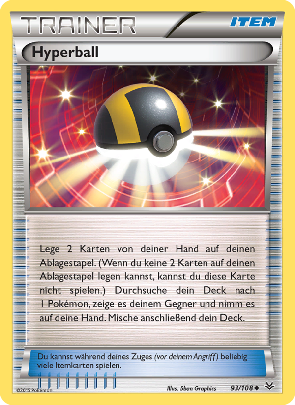 Hyperball 93 — Drachenleuchten (German Pokémon TCG card)