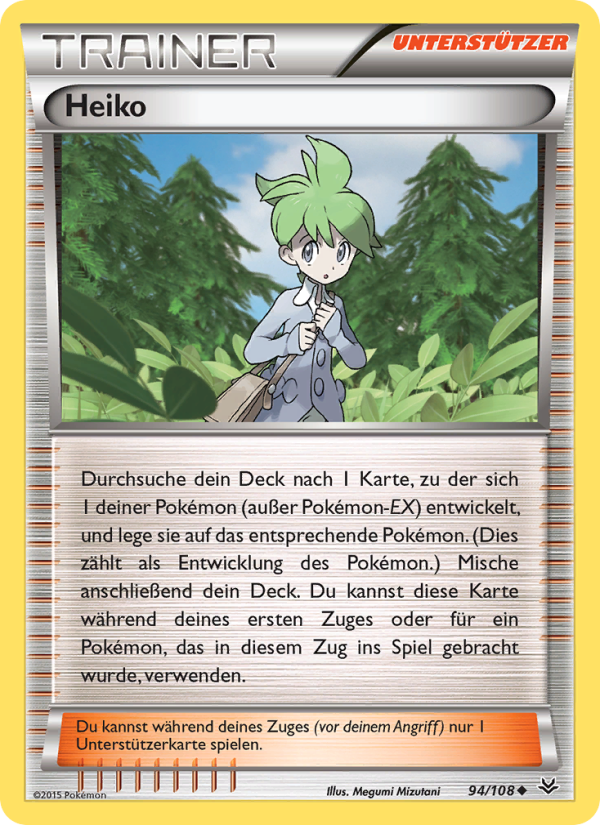 Heiko 94 — Drachenleuchten (German Pokémon TCG card)