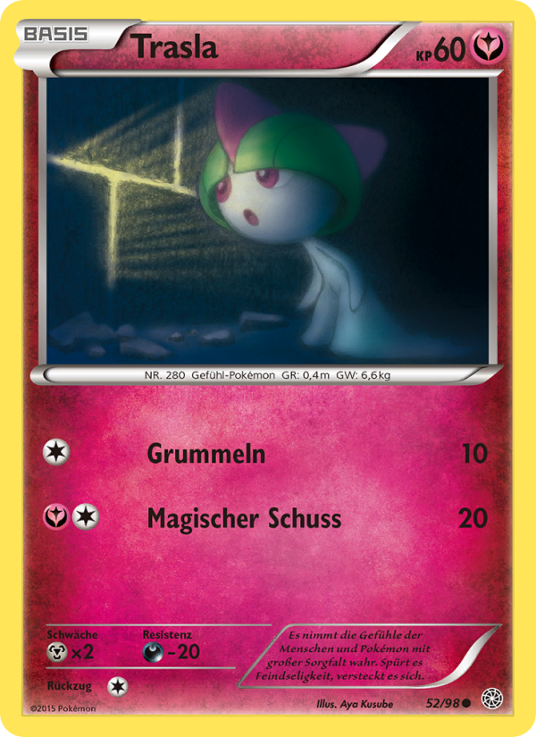 Trasla 52 — Ancient Origins (German Pokémon TCG card)