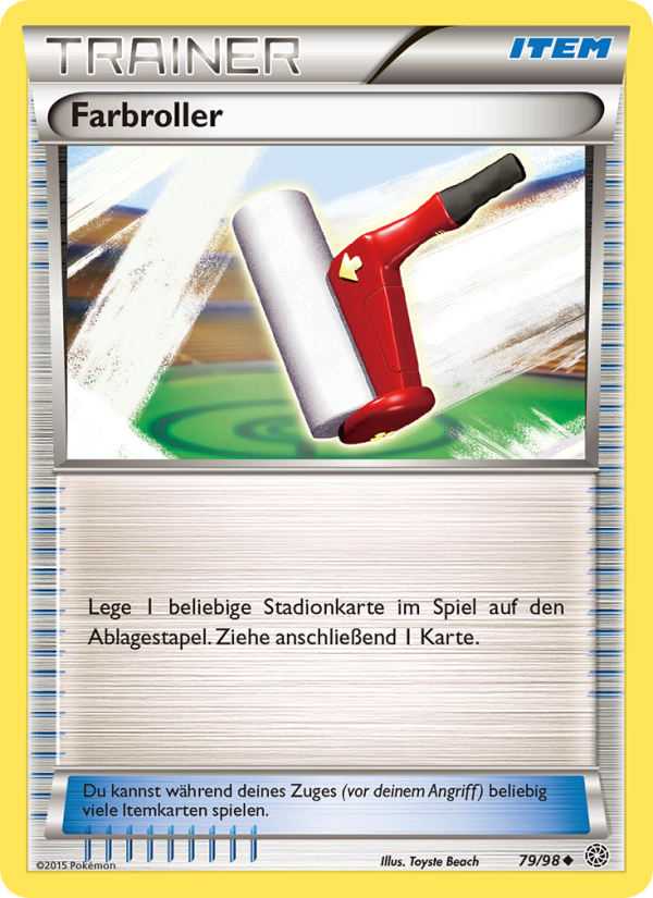 Farbroller 79 — Ewiger Anfang (German Pokémon TCG card)