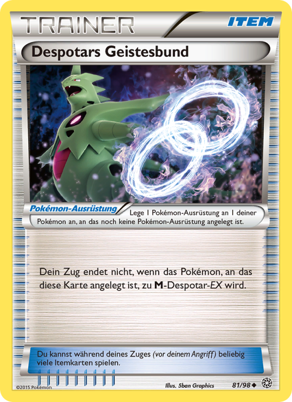 Despotars Geistesbund 81 — Ewiger Anfang (German Pokémon TCG card)