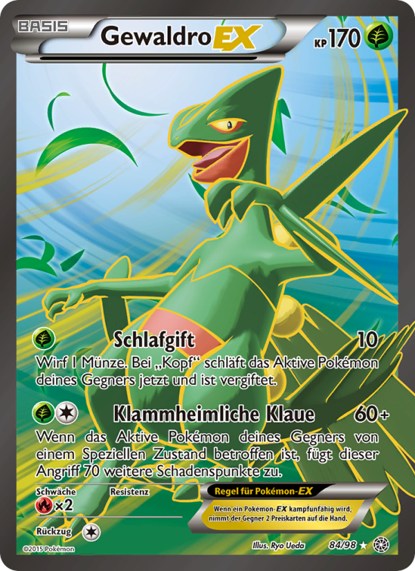 Gewaldro EX 84 — Ewiger Anfang (German Pokémon TCG card)