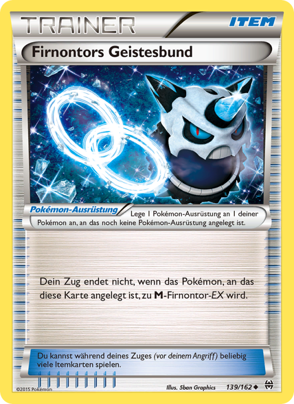 Firnontors Geistesbund 139 — TURBOstart (German Pokémon TCG card)