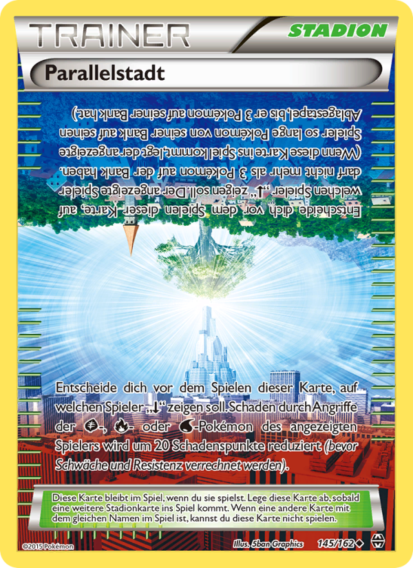 Parallelstadt 145 — TURBOstart (German Pokémon TCG card)