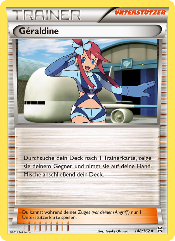 Géraldine 148 — TURBOstart (German Pokémon TCG card)
