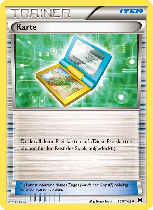 Karte 150 — TURBOstart (German Pokémon TCG card)