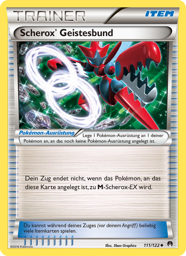 Scherox' Geistesbund 111 — TURBOfieber (German Pokémon TCG card)