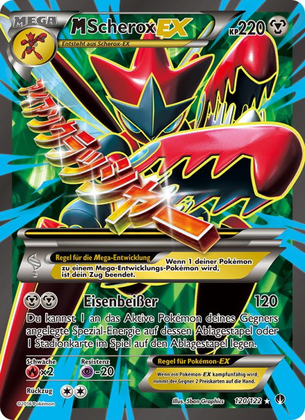 M-Scherox Pokémon TCG cards