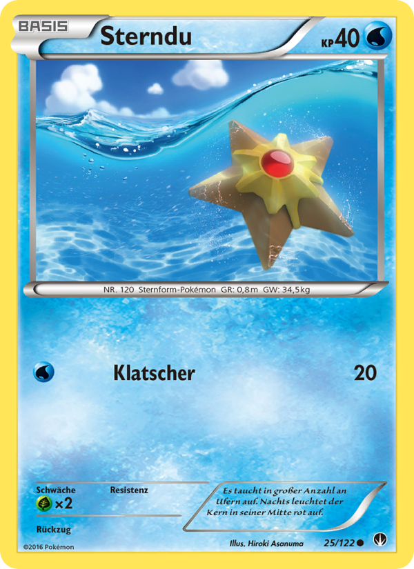 Sterndu 25 — BREAKpoint (German Pokémon TCG card)