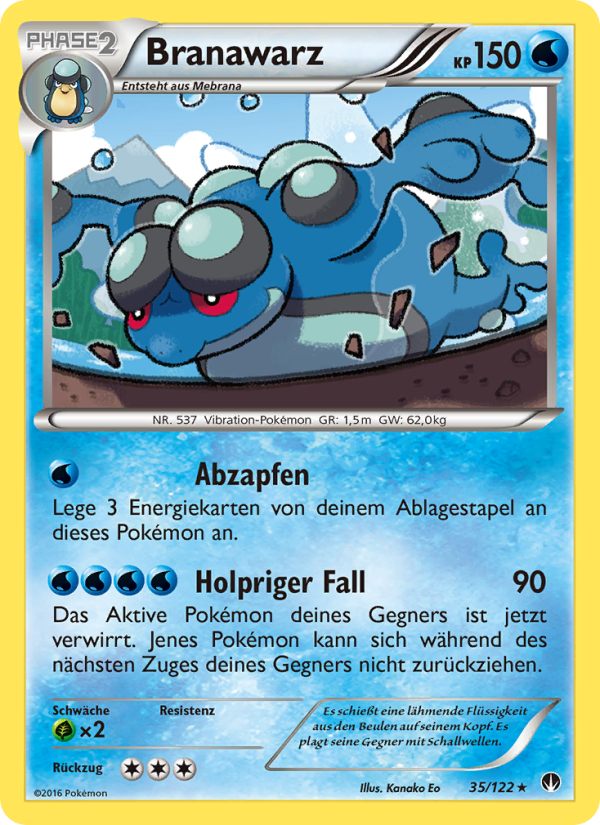 Branawarz 35 — BREAKpoint (German Pokémon TCG card)