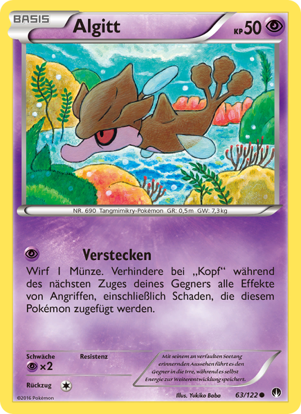 Algitt 63 — BREAKpoint (German Pokémon TCG card)