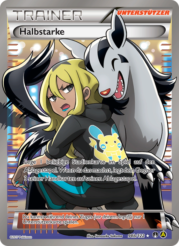 Halbstarke 98b — TURBOfieber (German Pokémon TCG card)
