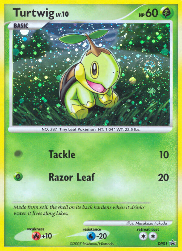 Turtwig DP01 — Diamond & Pearl Promos (English Pokémon TCG card)