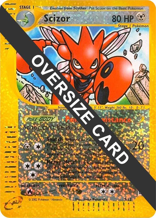 Scizor - 7/12 007-012 — Jumbo Cards (English Pokémon TCG card)