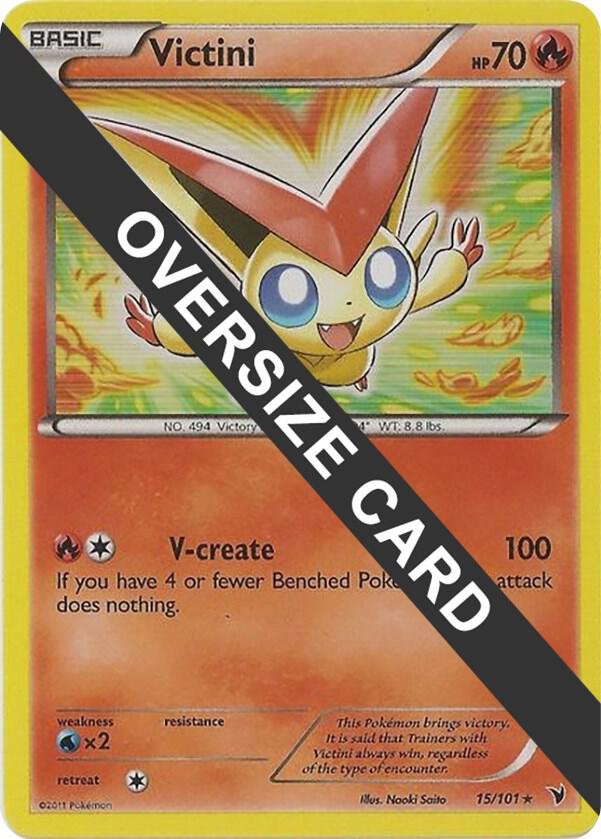 Victini - 15/101 015-101 — Jumbo Cards (English Pokémon TCG card)