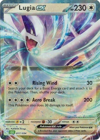 Lugia ex - 017/034 017-034 — Jumbo Cards (English Pokémon TCG card)