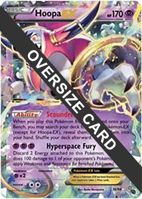 Hoopa EX - 36/98 (Ancient Origins) 036-098 — Jumbo Cards (English Pokémon TCG card)