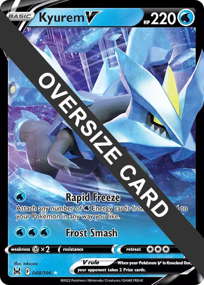 Kyurem V - 048/196 048-196 — Jumbo Cards (English Pokémon TCG card)