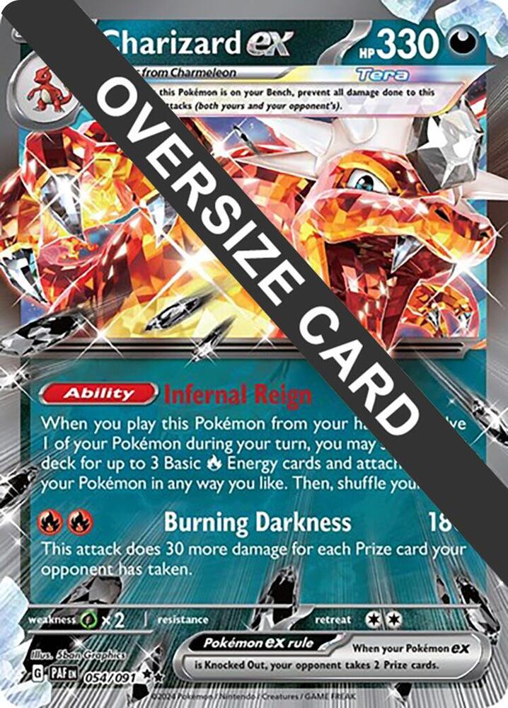 Charizard ex - 054/091 054-091 — Jumbo Cards (English Pokémon TCG card)