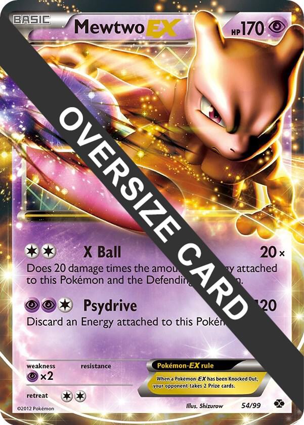 Mewtwo EX - 54/99 054-099 — Jumbo Cards (English Pokémon TCG card)