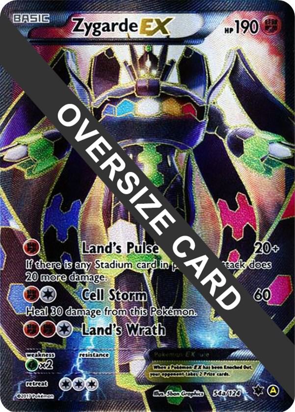 Zygarde EX - 54a/124 054a-124 — Jumbo Cards (English Pokémon TCG card)
