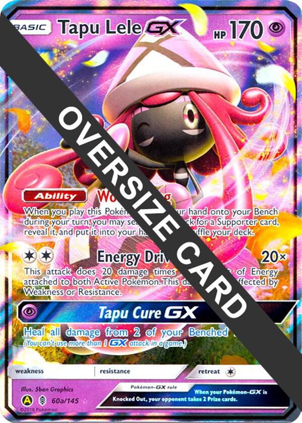 Tapu Lele GX - 60a/145 060a-145 — Jumbo Cards (English Pokémon TCG card)