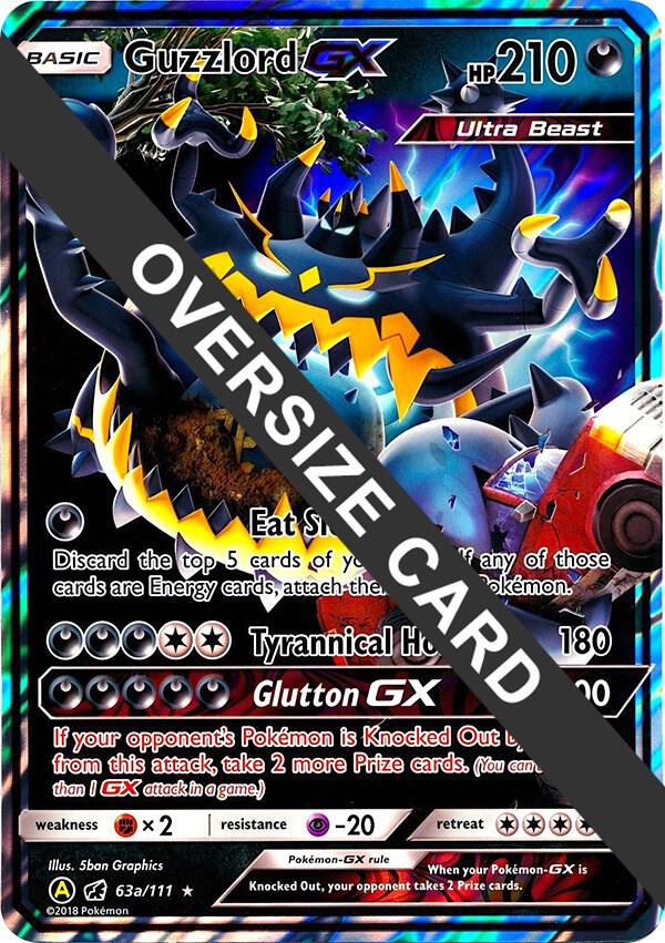 Guzzlord GX - 63a/111 063a-111 — Jumbo Cards (English Pokémon TCG card)