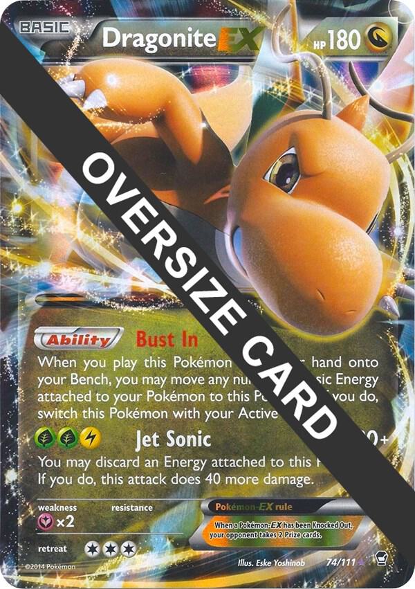 Dragonite EX - 74/111 074-111 — Jumbo Cards (English Pokémon TCG card)