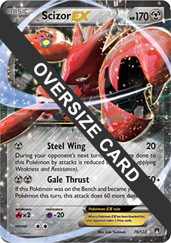 Scizor EX - 76/122 076-122 — Jumbo Cards (English Pokémon TCG card)