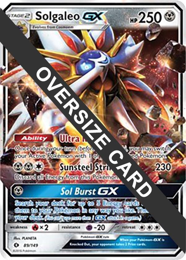 Solgaleo GX - 89/149 089-149 — Jumbo Cards (English Pokémon TCG card)