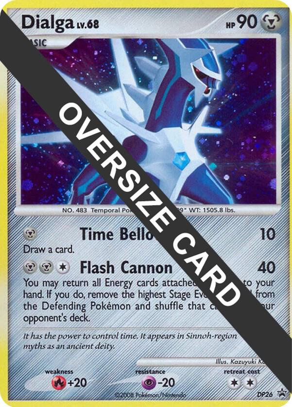 Dialga - DP26 (DP Black Star Promo) DP26 — Jumbo Cards (English Pokémon TCG card)