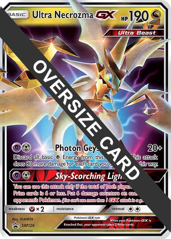 Ultra Necrozma GX - SM126 SM126 — Jumbo Cards (English Pokémon TCG card)