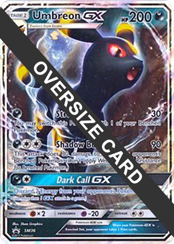 Umbreon GX - SM36 SM36 — Jumbo Cards (English Pokémon TCG card)