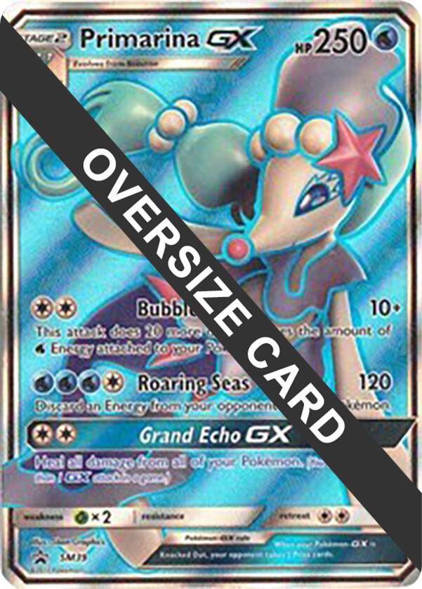 Primarina GX - SM39 SM39 — Jumbo Cards (English Pokémon TCG card)
