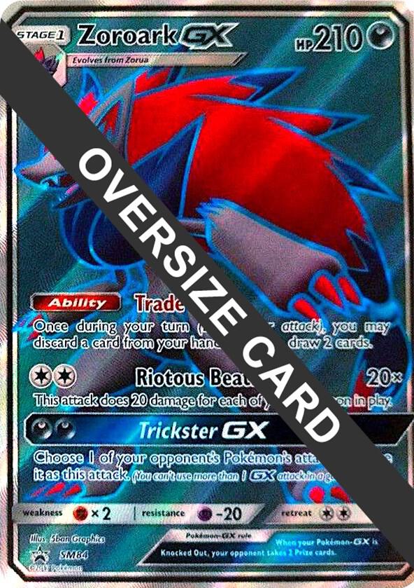 Zoroark GX - SM84 SM84 — Jumbo Cards (English Pokémon TCG card)